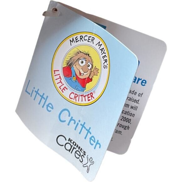 Kohls Cares Little Critter Mercer Mayers Plush Stuffed Animal Toy 2013 12" - Picture 4 of 4